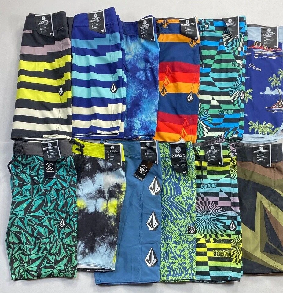 Boy's Youth Volcom Mod-Tech Board Shorts Swim - Image 1 of 1