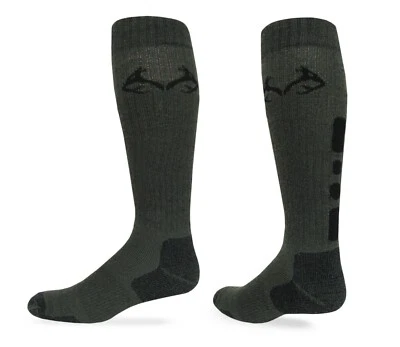 Realtree Men's Ultra-Dri Elimishield All Season Tall Boot Socks 1 Pair Pack - Image 1 of 4