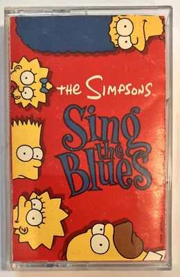THE SIMPSONS ~ SING THE BLUES ~ 1990 Cassette ~  Warner Bros Geffen Records - Image 1 of 4