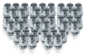 Set of 4 TORQUE 10 pcs of 33mm Screw-on Lug Nut Covers for Semi Truck - Picture 1 of 5