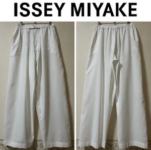 ① ISSEY MIYAKE Cotton wide pants - Picture 1 of 11