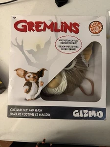 Gremlins Gizmo Retro Halloween Mask & Tabard Costume Top Ben Cooper - Picture 1 of 6