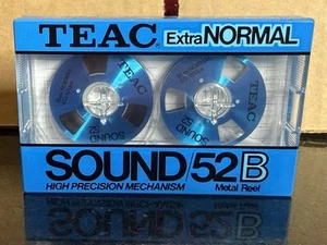TEAC Sound 52 Blue R2R Normal Position Type I Blank Audio Cassette Japan - Picture 1 of 10