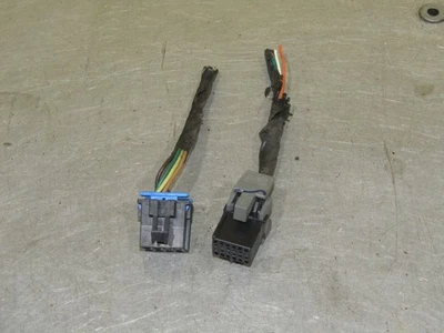 2004-2005 Chevrolet Impala OEM climate control switch connector set (dual zone) - Image 1 of 2