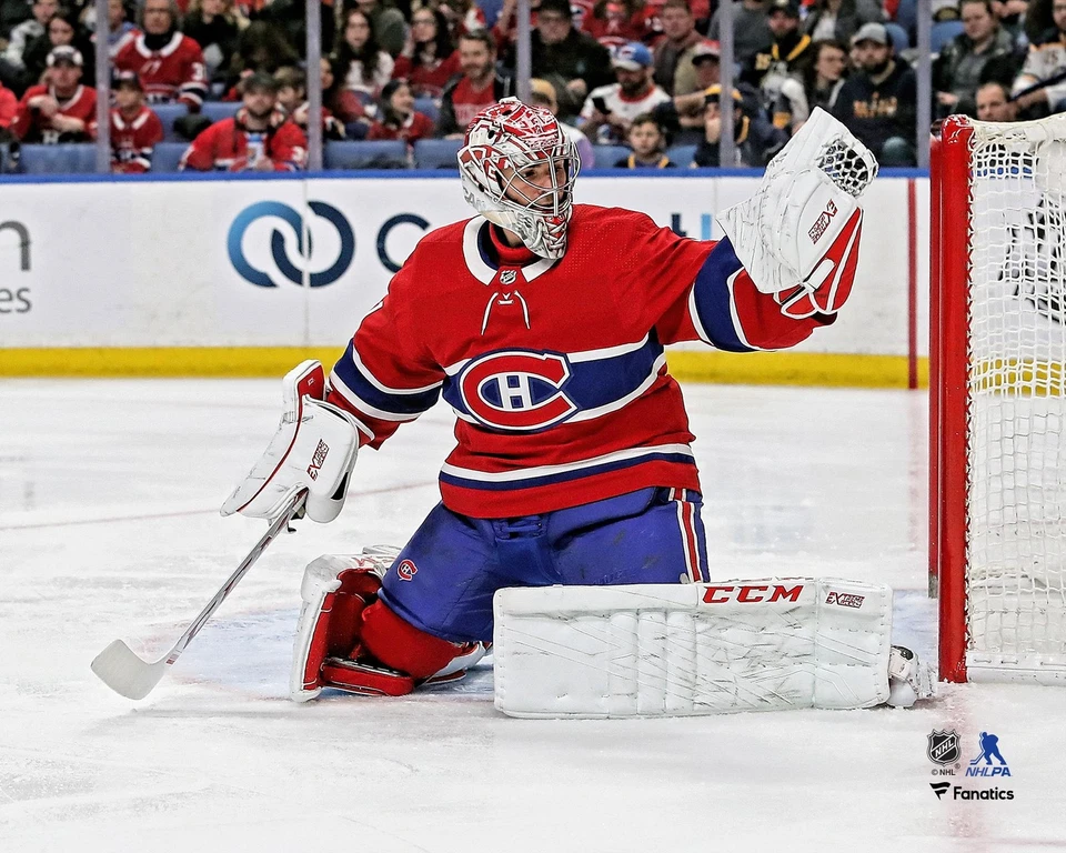 Guante jersey rojo sin firmar Carey Price Montreal Canadiens ahorra foto de 8" x 10" Foto 1 de 1