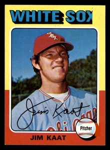 1975 Topps #243 Jim Kaat Chicago White Sox - Bild 1 von 2