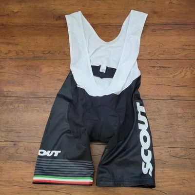Velo+ Mens XXL Cycling Bibshorts Italy 7" 16" (9.5/10) Vintage 2XL - Image 1 of 4