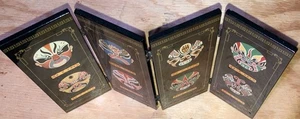 Gesichts-Make-up von Peking Opera 4 Panel Klappschirm lackiert 9" hoch ohne Karton - Bild 1 von 7
