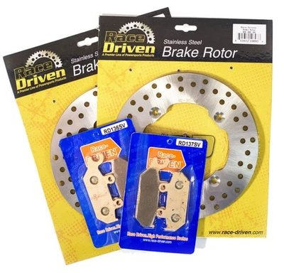 15-2016 Can-Am Commander Max LTD 1000 4x4 Front Brake Rotors & Brake Pads - Image 1 of 4