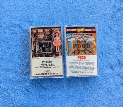 POCO 2 Cassette Tape Lot Country Rock The Very Best Of From The Inside  Foto 1 de 4