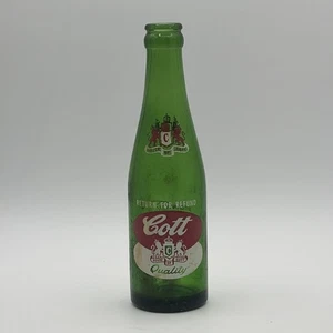 RARE COTT, House Of Cott 7oz Green Bottle, Manchester NH - Bild 1 von 11