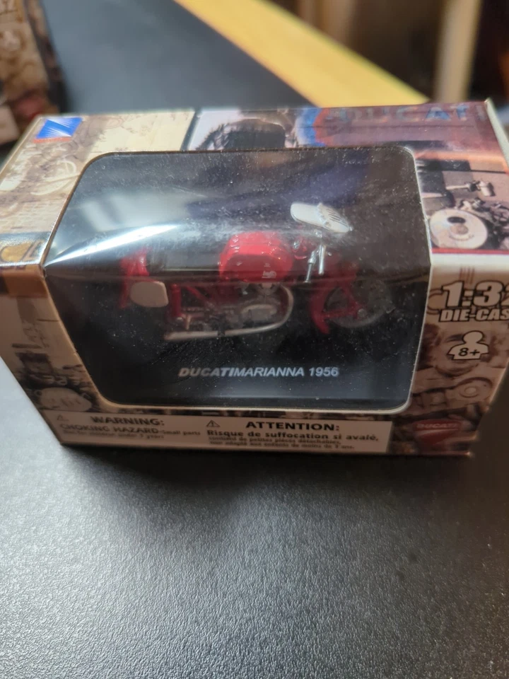 NewRay DUCATIMARIANNA 1956 motorcycle 1:32 diecast model toy NEW IN BOX - Image 1 of 2