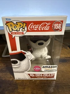 Funko Pop! Vinyl  90s Coca-Cola Polar Bear (Flocked) - Amazon Exclusive - Picture 1 of 7