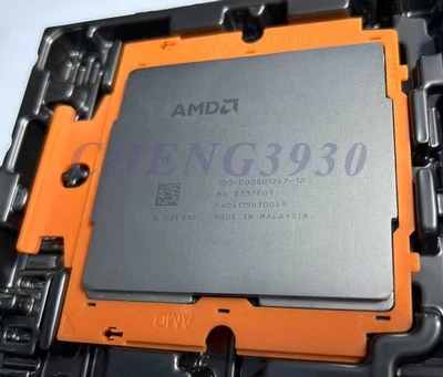 AMD EPYC TURIN 9555 QS 64-core 128-thread （100-000001247-12）Server CPU Processor - Image 1 of 4