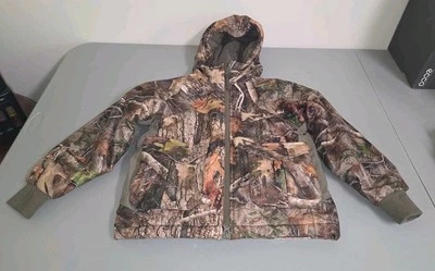 Abrigo Camuflaje Termolite Impermeable Aislado Seco Hueso Pequeño RedHead Youth con Capucha Foto 1 de 4