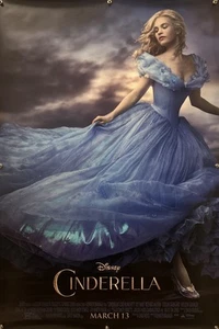 CINDERELLA Original One Sheet Movie Poster - 2015 - DISNEY - Picture 1 of 5