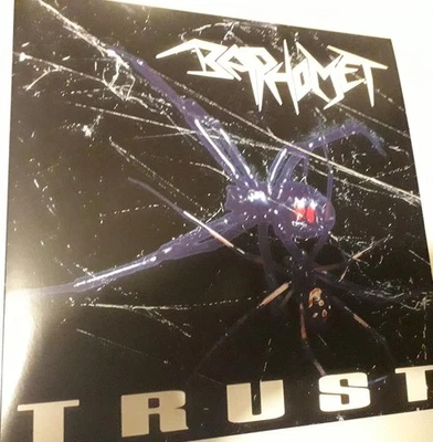 BAPHOMET- Trust LIM.+NUMB.400 vinyl RARE NOTVD LP edition 90ies thrash metal cul - Bild 1 von 3