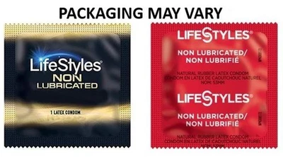 25 CT LifeStyles Non-Lubricated Condoms - Image 1 of 3