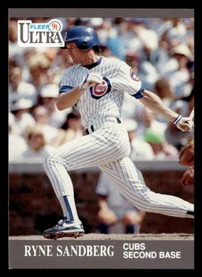 Ultra Ryne Sandberg #66 Chicago Cubs 1991 casi como nuevo o mejor Foto 1 de 2