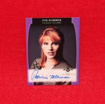 Babylon 5 Temporada 5 A18 Patricia Tallman Lyta Autógrafo Skybox Foto 1 de 3