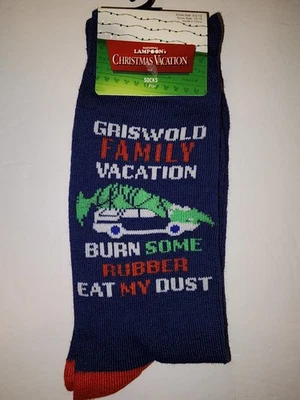 New National Lampoons Christmas Vacation The Griswolds Socks - Image 1 of 2