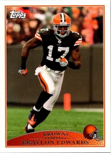 2009 Topps Topps Braylon Edwards #35 Cleveland Browns - Picture 1 of 2