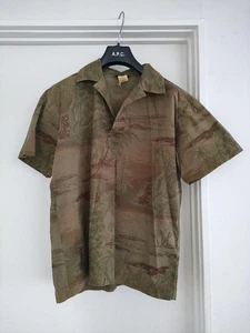 A.P.C. Men L-2XL Size Aloha Open Collar Shirt Popular Model LImited Edition Casu - Picture 1 of 3
