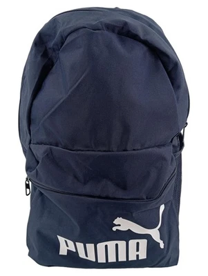 Puma Rucksack Blau Sportlich Alltag Logo-Print Polyester 45cm - Bild 1 von 4