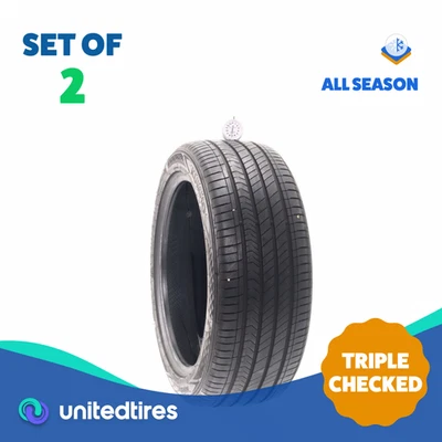 Juego de (2) Usado 225/45ZR17 Kumho Majesty 9 Solus TA91 94W - 7/32 (1018K) Foto 1 de 4