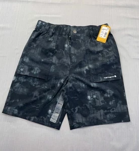 New Carhartt Boys Rugged Flex FORCE Lightweight Shorts Youth Sz Large 14/16 - Picture 1 of 9