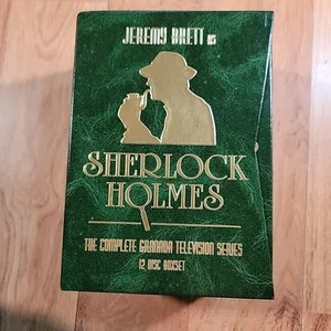 Jeremy Brett als Sherlock Holmes komplette Granada TV-Serie 12-Disc DVD Box Set - Bild 1 von 5
