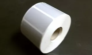 1 Roll Thermal Transfer Silver Polyester/Mylar 2" x l" labels,1" core,qty 1000, - Picture 1 of 2