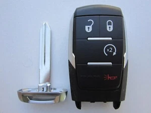OEM 2019-2024 DODGE RAM 2500 3500 SMART KEY FOB KEYLESS REMOTE GQ4-76T UNLOCKED - Picture 1 of 6