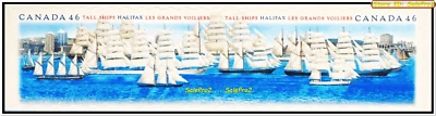 CANADA 2000 CANADIAN TALL SHIPS HALIFAX MINT FV FACE 46 CENT MNH BOOKLET STAMP - Image 1 of 2