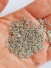 100 Flower Daisy Spacer Beads 4x1.5mm Snowflake Spacer Beads Jewellery Making 