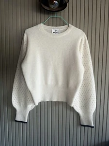 Brora Skye Alpaca Cobweb Jumper Size 12 - Picture 1 of 9