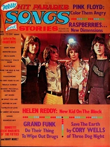 Hit Parader Songs & Stories Nov 1973 Pink Floyd Raspberries Three Dog Night - Picture 1 of 10