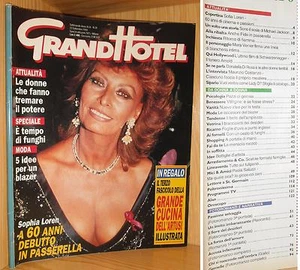 GRAND HOTEL - ANNO XLIX - N. 38 - 23 SETTEMBRE 1994 - SOPHIA LOREN - RIVISTA - Picture 1 of 1
