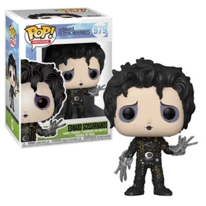 TIM BURTON Figurine EDWARD SCISSORHANDS JOHNNY DEPP N° 979 FUNKO POP - Picture 1 of 1
