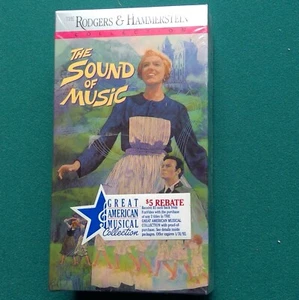 The Sound of Music (VHS, 1991, 2-Tape Set) New And Sealed Julie Andrews FOX - Foto 1 di 10