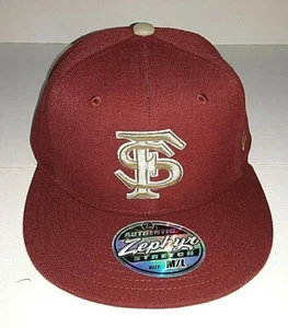 Florida State Seminoles NCAA Red Zephyr Flat Bill Hat Md/Lg - Picture 1 of 4
