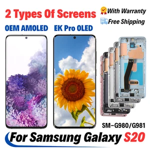 Für Samsung Galaxy S20 5G SM-G980/G981 OEM AMOLED OLED Touchscreen Ersatz - Bild 1 von 43