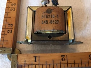 Vintage Sylvania 549-6527 Filter Filter Choke Transformer 51A210-1 - Picture 1 of 3