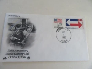 Special Delivery Mail 100th Anniversary 60c Stamp Fdc Sc#E23 Artcraft/PCS Cover - Picture 1 of 1