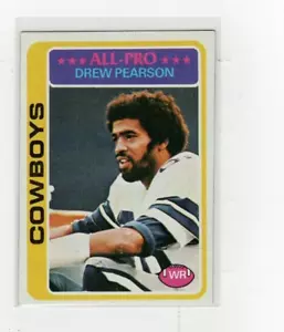 1978 Drew Pearson Topps #350 Cowboys Free Shipping (F1706) - Picture 1 of 1