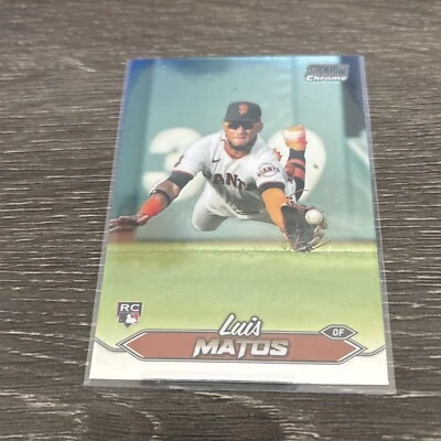 2024 Topps Stadium Club - Chrome #209 Luis Matos (RC) - Image 1 of 2