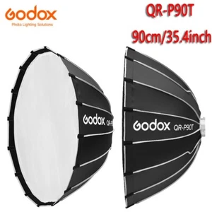 Godox QR-P90T 90cm/35.4 inch Parabolic Softbox Quick Release Light Diffuser - Picture 1 of 10