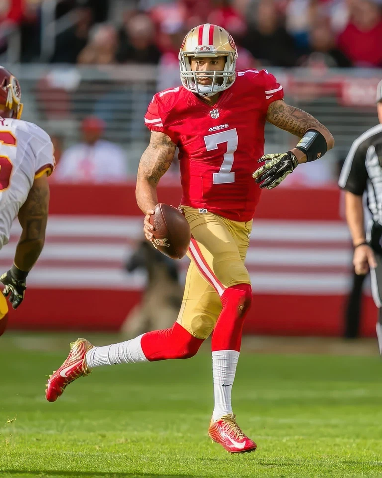 Impresión fotográfica brillante Colin Kaepernick #7 San Francisco 49ers NFL 8"X10" 2 Foto 1 de 1