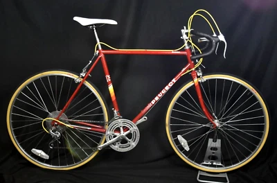 BICICLETA DE CARRETERA PEUGEOT AVORIAZ VINTAGE TAMAÑO GRANDE, 57 CM, 12 VELOCIDADES, ACERO Foto 1 de 4