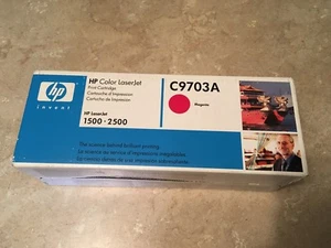 HP C9703A Toner Cartridge Sealed Magenta Genuine - Picture 1 of 6